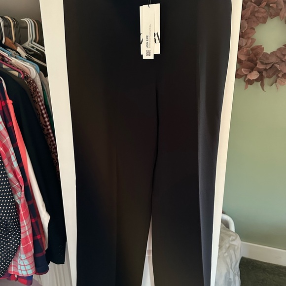 Zara XL blank side zip flowy pants NWT - Picture 2 of 5